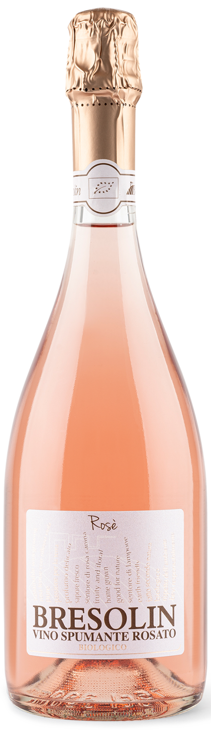 Spumante Rose Raboso Trevigiano NV, Bresolin Bio