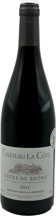 2021 Cotes du Rhone Villages, Chateau La Cote